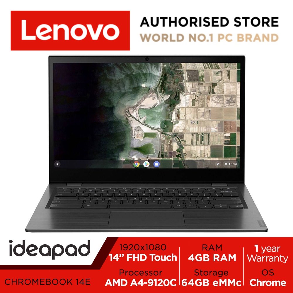 [10.10 KillerDeal] Lenovo 14e Chromebook | 81MH003CSB | 14" FHD (1920x1080) Touch Screen | AMD A4