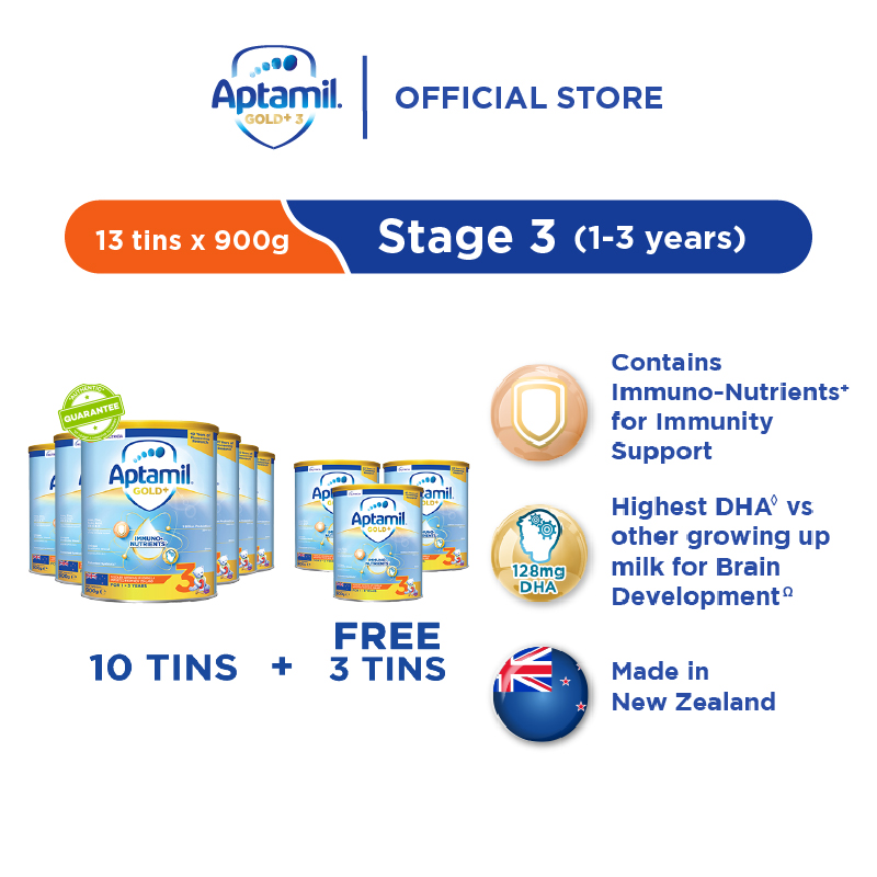 [Buy 10 Get 3 Free] Aptamil Gold+ Immuno
